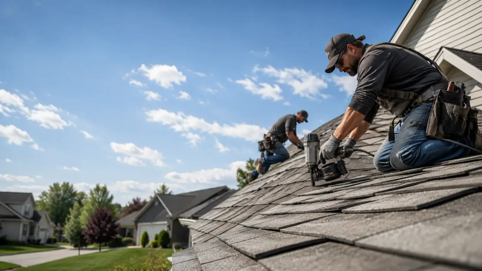 Storm Damage Roof Repair in Lindsay, OK near me